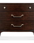 Bella Donna - 33" Three-Drawer Nightstand - Dark Brown