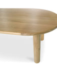 Milo - Dining Table Small - Natural Solid Oak