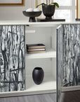 Melange - Graffitio Credenza - White