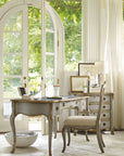 Writing Desk 54" - Pearl Silver