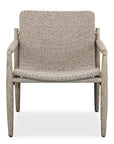 Sumba - Wicker Outdoor Lounge Chair - Gray