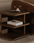 Casey - Side Table - Dark Brown