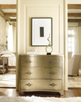 Sanctuary - 3-Drawer Shaped Front Chest - Gold
