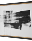Mystere - Framed Contemporary Print - Black