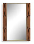 Macario - Mid-Century Wood Mirror - Woodtone