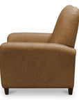 Luna - Leather Recliner Chair - Tan