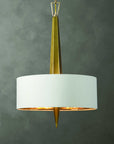 Obeliska - 3 Light Chandelier - Gold
