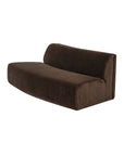 Naomi - Convex Sofa - Dark Brown