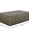 Kareem - Modern Coffee Table - Gray