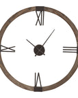 Marcelo - Modern Wall Clock - Light Brown