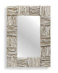 Lathey - Teak Mirror - Woodtone
