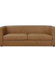 Alora - Leather Sofa - Tan