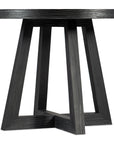 Chapman - Shou Sugi Ban Petite Round Dining Table