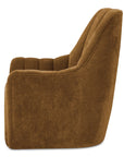 Bowie - Swivel Chair - Ochre Brown