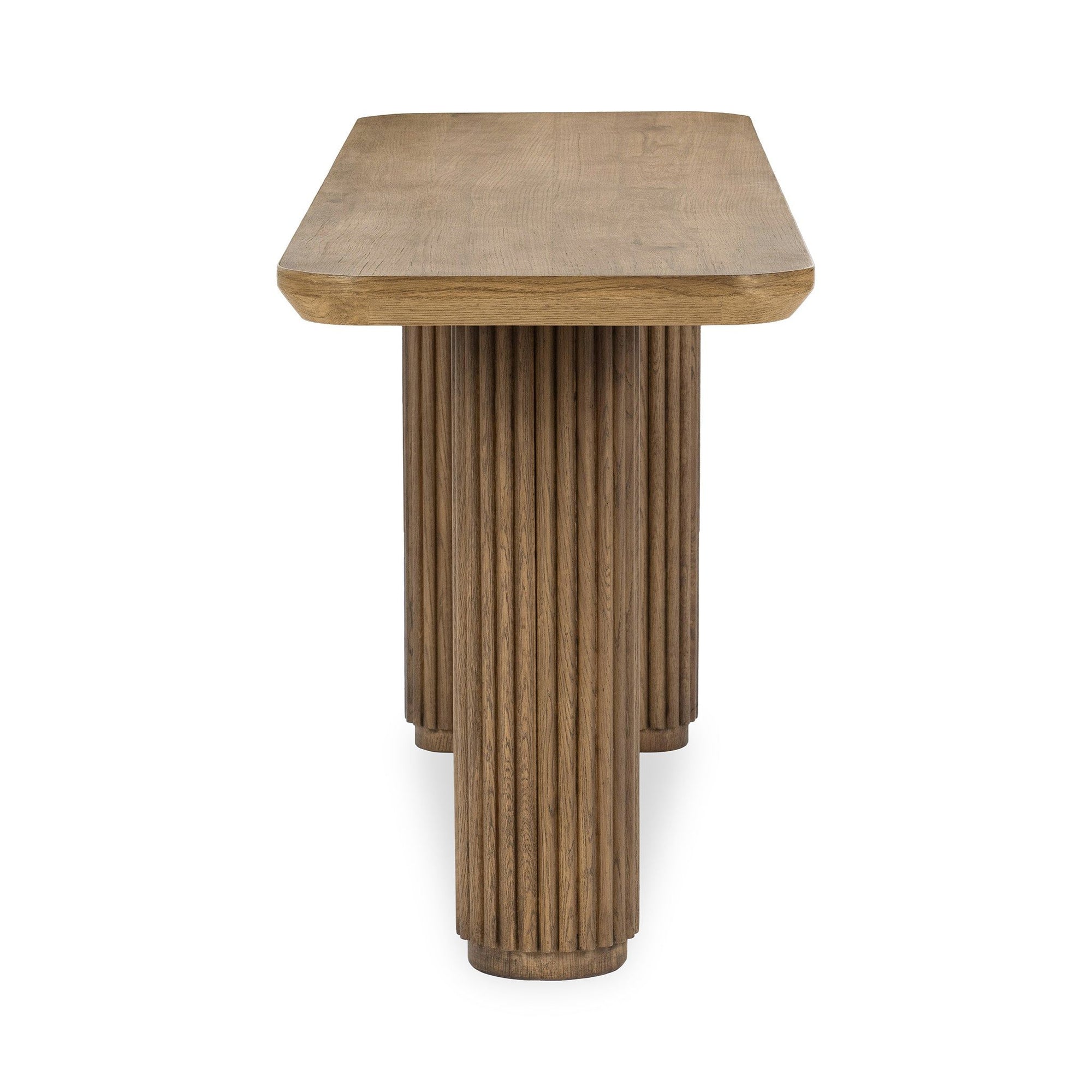Vander - Solid Wood Rectangle Console Table