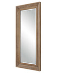 Missoula - Large Natural Wood Mirror