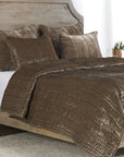 Seville - Queen Quilt Set - Desert Taupe