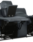 MS - Nelson Zero Gravity Power Console Loveseat With Power Headrests And Lumbar
