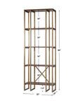 Karishma - Etagere - Antique Gold