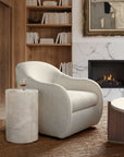 Eleana - Accent Table - White