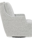 Millie - Swivel Chair - Pearl Silver