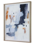 Variant - Abstract Framed Print - Blue