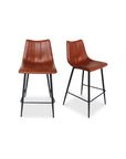 Alibi - Counter Stool (Set of 2) - Brown