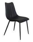 Alibi - Dining Chair (Set of 2) - Matte Black