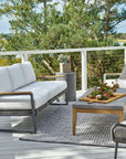 Coastal Living Outdoor - San Clemente Sofa - White