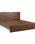 Everett - Queen Bed - Dark Brown