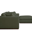 Rue - Lounge Modular Sectional - Deep Green
