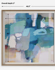 Continue On - Abstract Framed Print