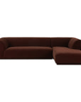 Zandro - Sectional Right - Dark Brown