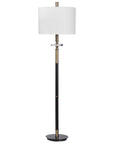 Maud - Floor Lamp - Aged Black