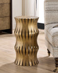 Arida - Accent Table - Aged Gold