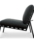 Salma - Outdoor Accent Chair - Charcoal