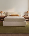 Colin - Queen Storage Bed - Oatmeal