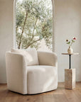 Cecil - Accent Chair - Warm White