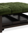 Henri - Square Non-Tufted Tray Ottoman