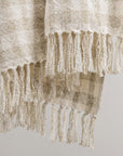 Sari - Throw 50 x 70 - Natural / Ivory