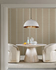 Commerce And Market - Open Concept Upholstered Dining Chair - Beige