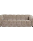 Modella - Upholstered Chenille Sofa - Brown