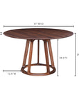 Aldo - Dining Table - Walnut