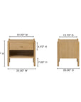 Billy - Nightstand - Natural