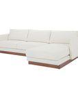 Vernon - Right Sectional - White