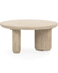 Vander - Solid Wood Round Coffee Table