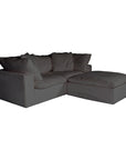 Clay - Livesmart Fabric Nook Modular Sectional - Light Gray