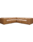 Form - Classic L Modular Leather Sectional - Sonoran Tan
