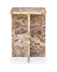 Blair - Accent Table Panther Marble - Beige