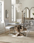 Boheme - Ascension 60" Zinc Round Dining Table